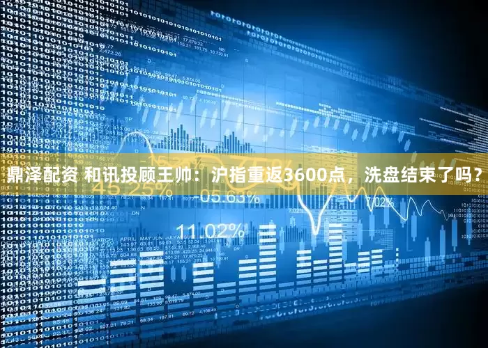 鼎泽配资 和讯投顾王帅：沪指重返3600点，洗盘结束了吗？